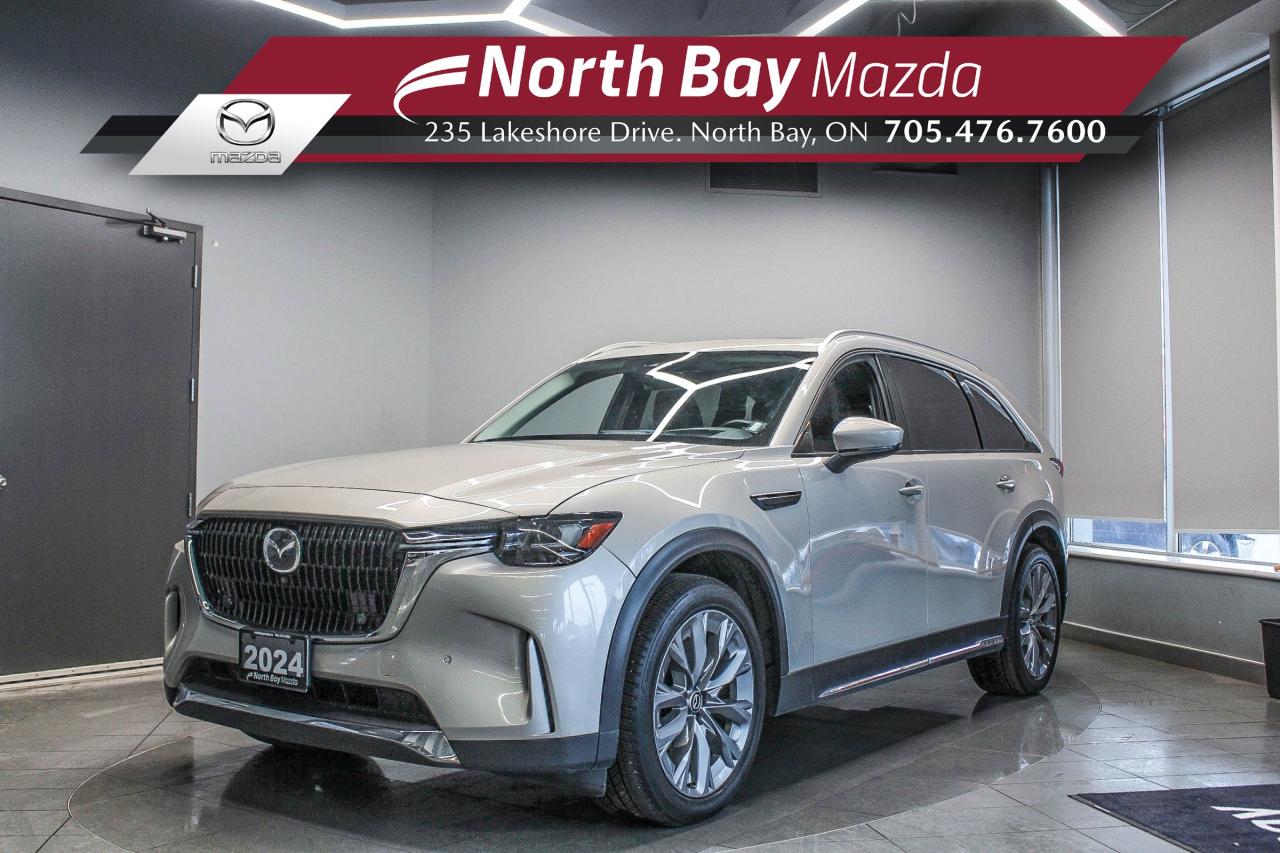 Used 2024 Mazda CX-90 MHEV GT HEATED SEATS/STEERING WHEEL - WIRELESS APPLE CARPLAY AND ANDROID AUTO - NAVIGATION for sale in North Bay, ON