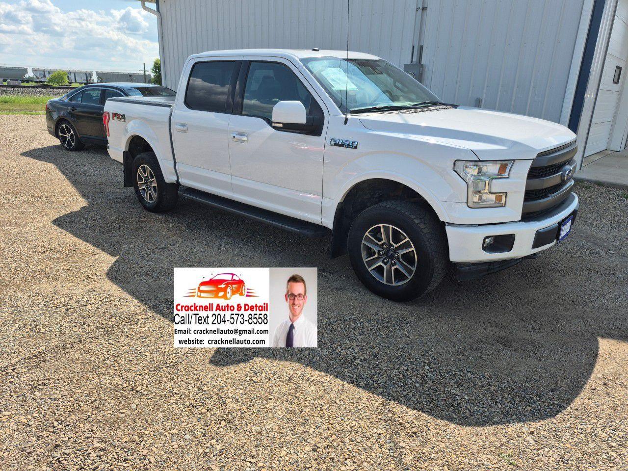Used 2017 Ford F-150 4WD SuperCrew Styleside 5-1/2 Ft Box Lariat for sale in Carberry, MB