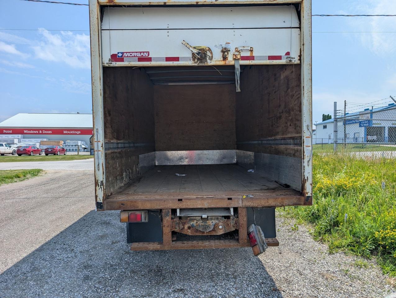 2014 Isuzu NQR 150" WB White Cab Cube Van Photo