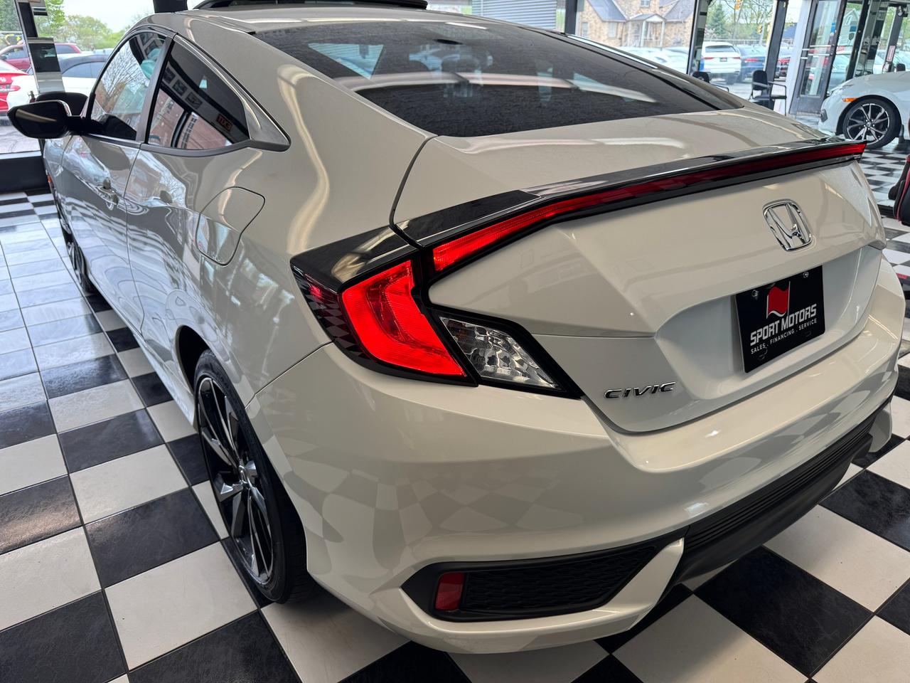2018 Honda Civic EX-T COUPE w/Honda Sensing+Roof+CLEAN CARFAX Photo