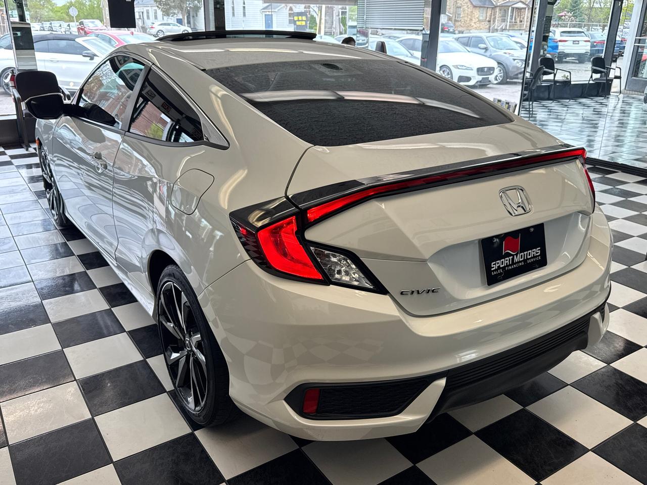 2018 Honda Civic EX-T COUPE w/Honda Sensing+Roof+CLEAN CARFAX Photo
