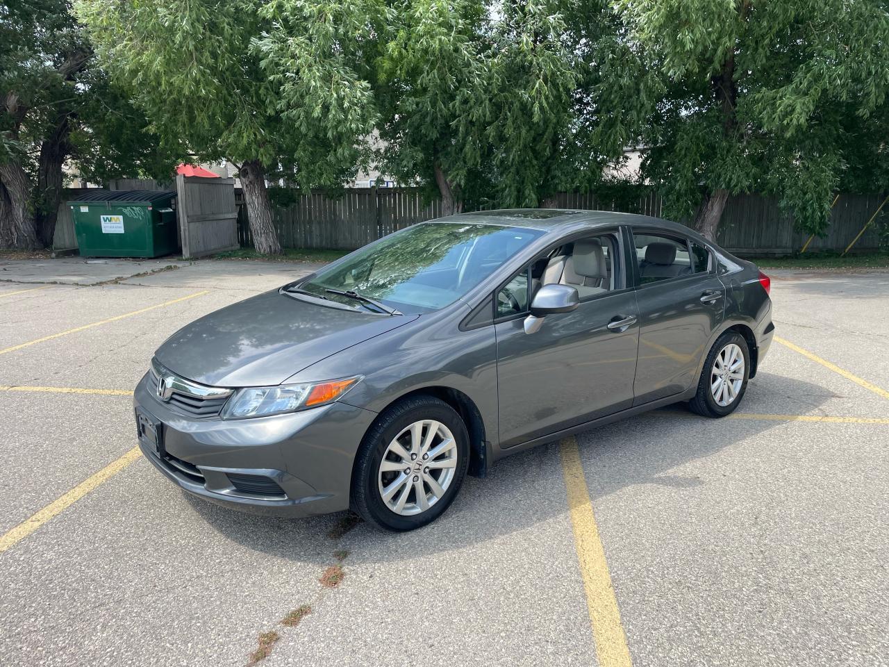 Used 2012 Honda Civic EX for sale in Winnipeg, MB