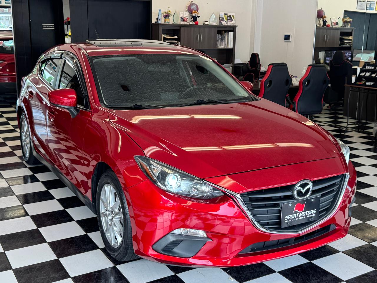 2016 Mazda MAZDA3 GS Hatchback+New Tires+Sunroof+CLEAN CARFAX Photo9