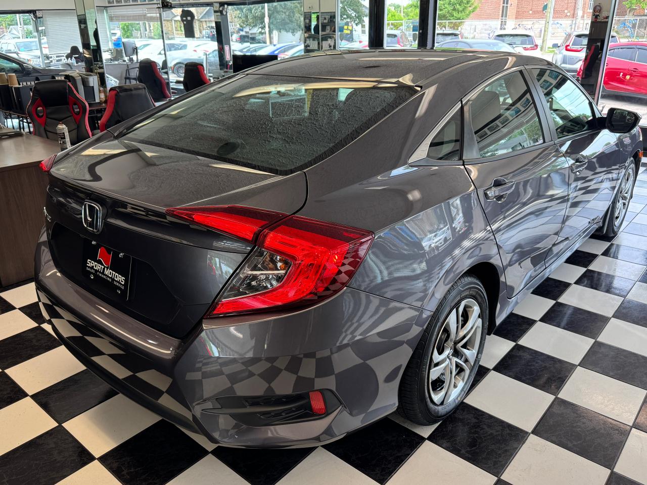 2018 Honda Civic LX+New Tires+Brakes+Camera+ApplePlay+CLEAN CARFAX Photo7