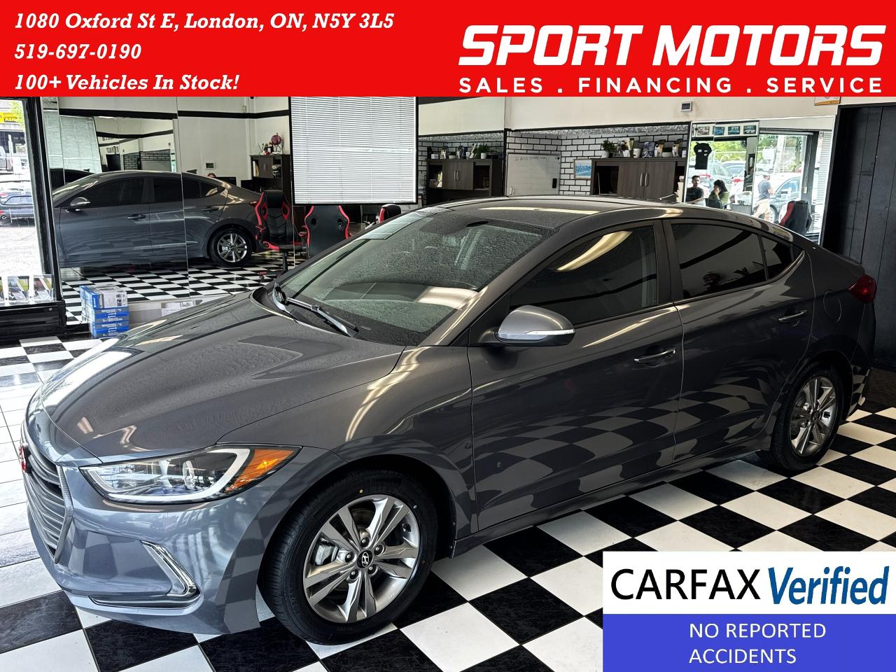 Used 2018 Hyundai Elantra GL Manual+Camera+ApplePlay+Blind Spot+CLEAN CARFAX for sale in London, ON