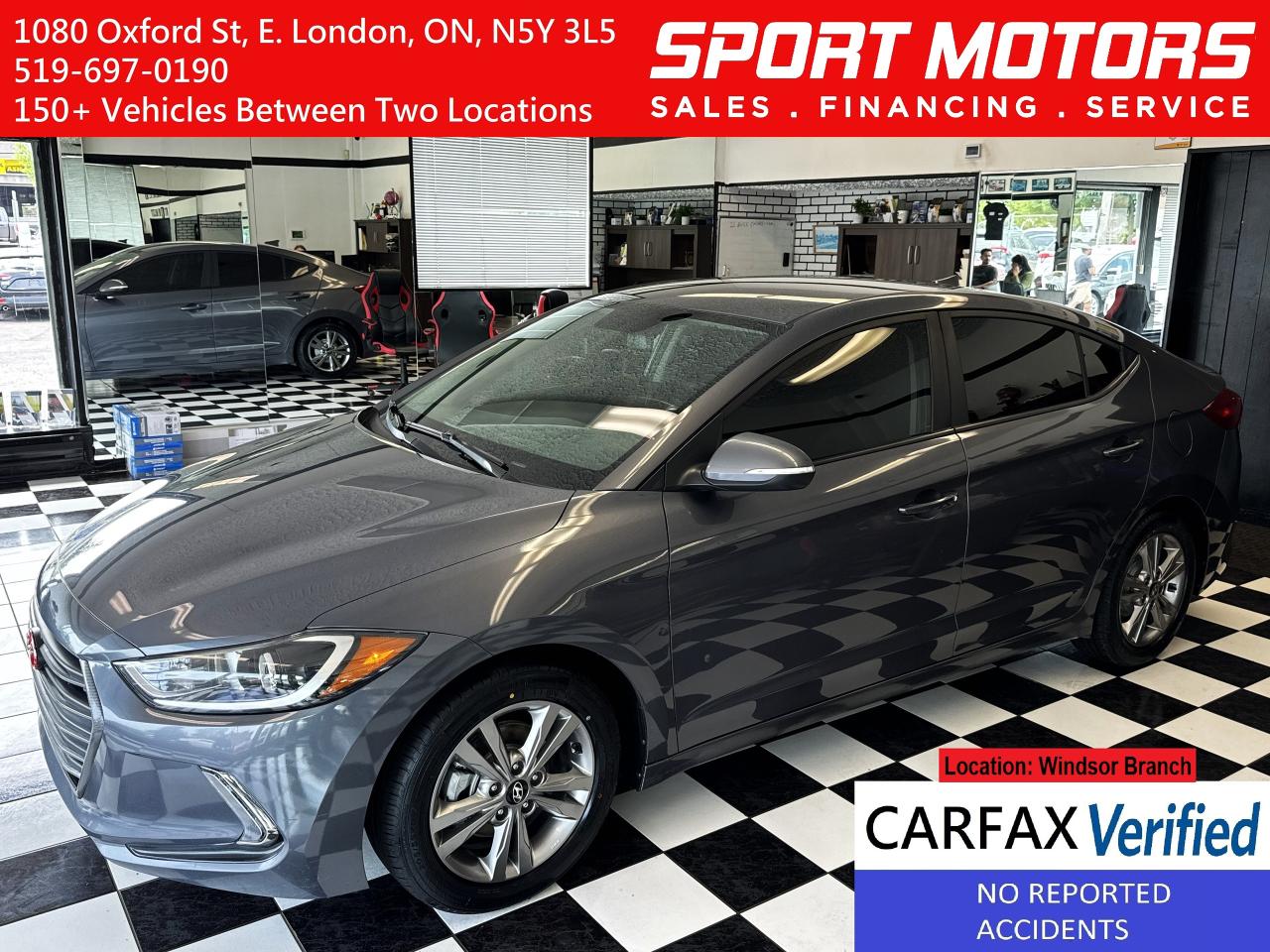 2018 Hyundai Elantra GL Manual+Camera+ApplePlay+Blind Spot+CLEAN CARFAX