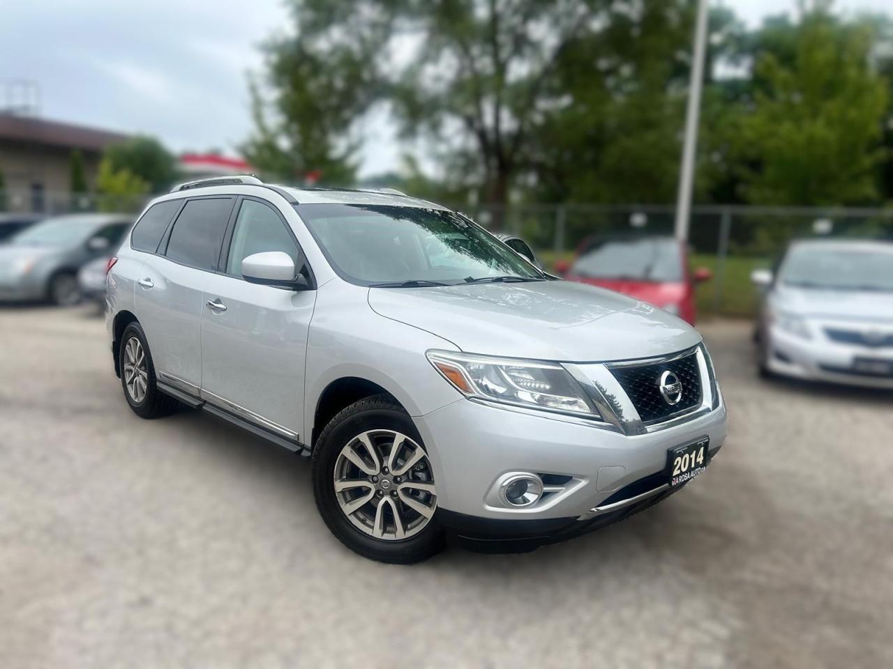 2014 Nissan Pathfinder AUTO AWD 7 PASS HEATED SEATS BACKUP CAM SUNROOF BT - Photo #2