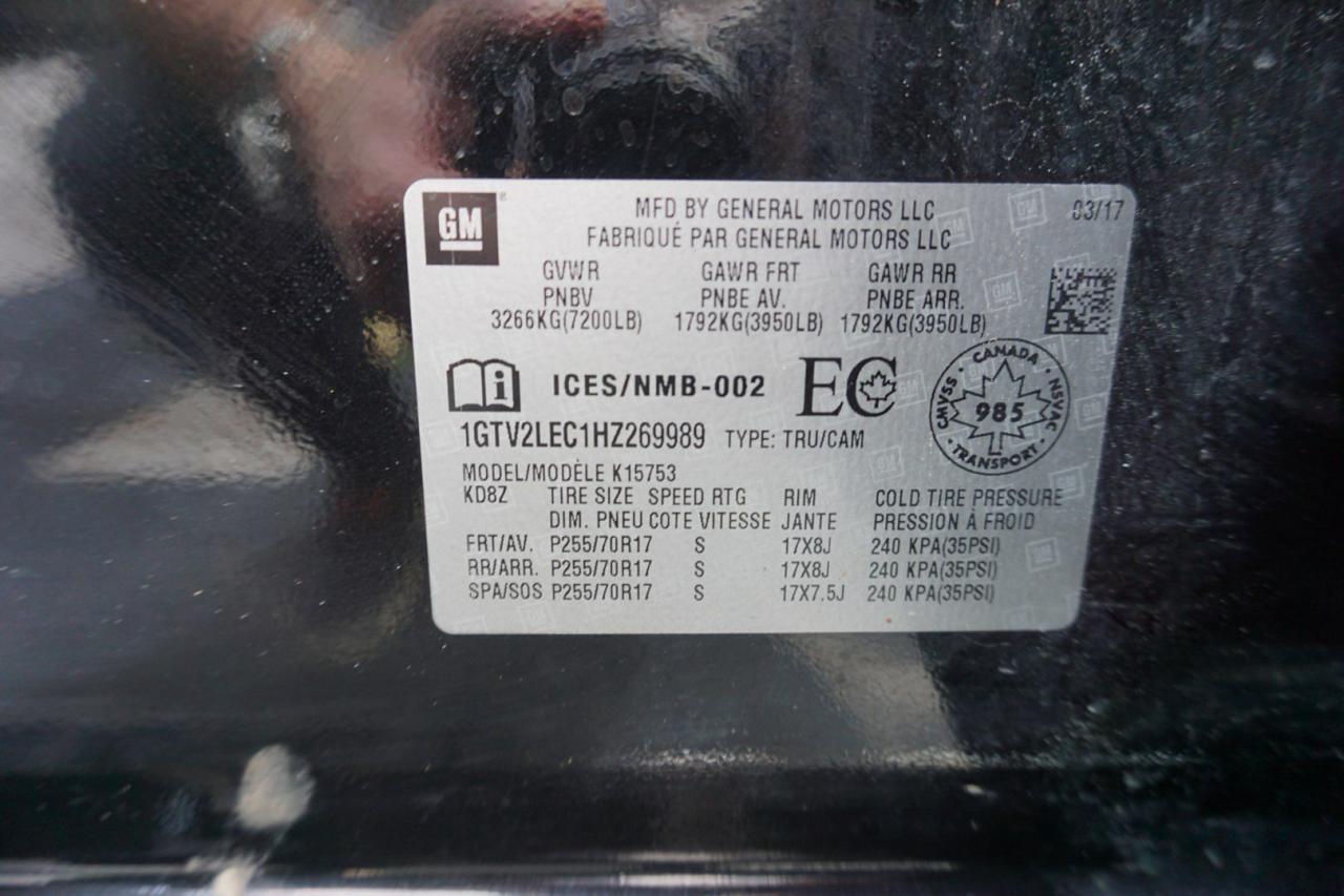 2017 GMC Sierra 1500 5.3L V8 KODIAK EDITION 4WD CERTIFIED CAMERA CRUISE CONTROL ALLOYS - Photo #33