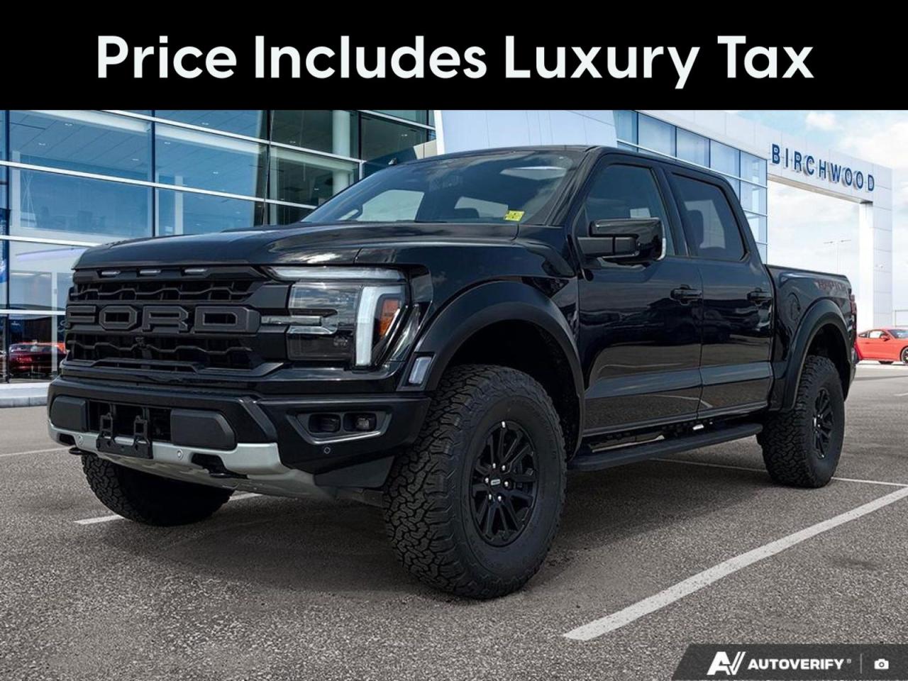New 2025 Ford F-150 Raptor 801A | 3.5L | Twin Pannel Moonroof for sale in Winnipeg, MB