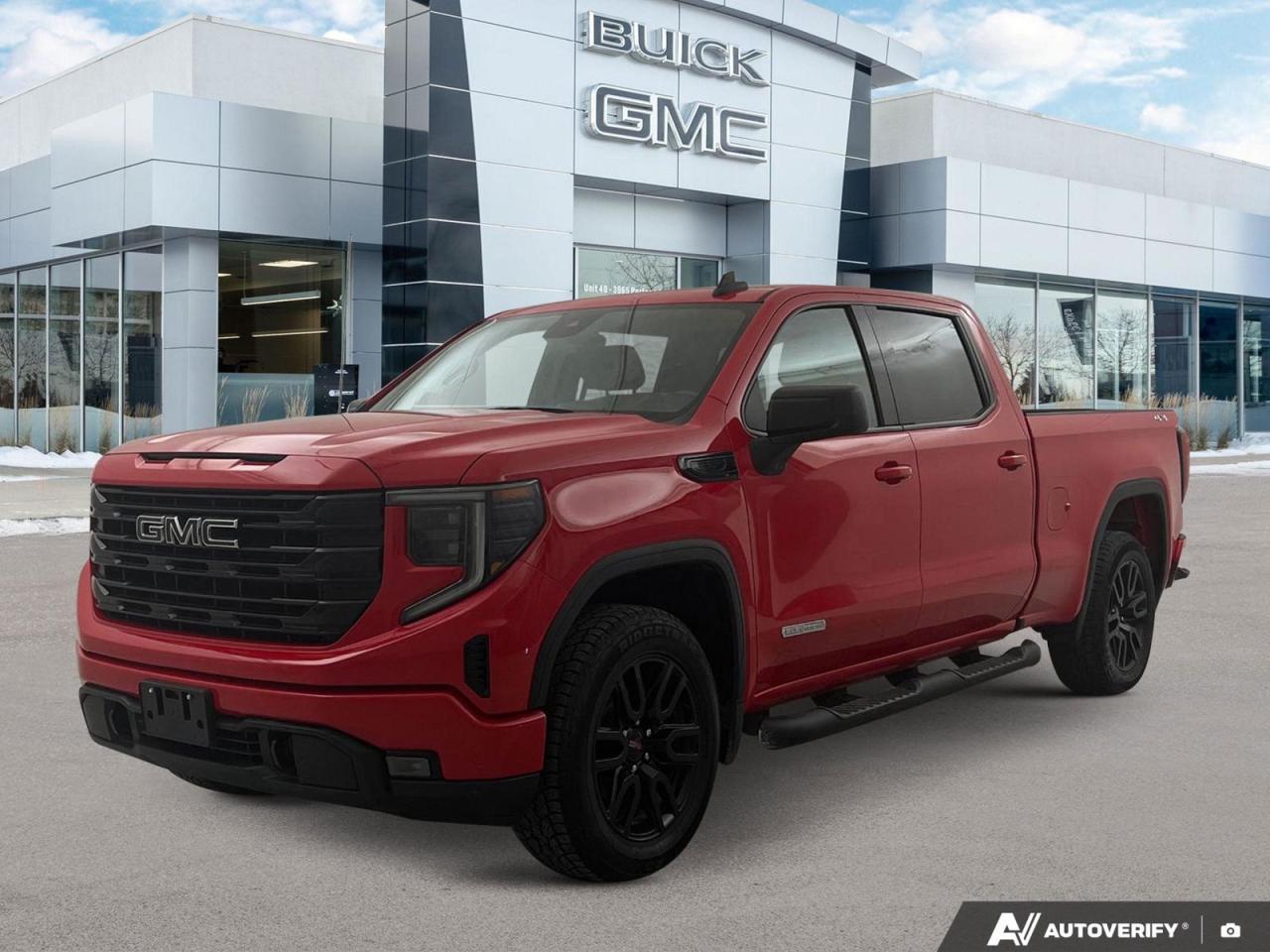 HD Rear Vision Camera | Black Assist Steps | Black GMC Emblems | Heated Steering Wheel | Heated Seats | Navigation |
Discover the perfect blend of power and comfort with this 2023 GMC Sierra 1500 Elevation. This accident-free truck is ready to tackle any job while providing a luxurious driving experience.

Key Features:
- 2.7L Turbo engine for impressive performance
- Four-wheel drive capability for all terrains
- 20 High gloss Black painted aluminum wheels
- Heated driver and front passenger seats
- 13.4 diagonal Premium GMC Infotainment System
- Dual-zone automatic climate control
- LED fog lamps for enhanced visibility
- StabiliTrak stability control system

Experience the thrill of driving this exceptional GMC Sierra 1500 Elevation. Visit Birchwood Chevrolet Buick GMC today to schedule a test drive or start your purchase journey online. Our team is ready to answer any questions and help you find the perfect vehicle for your needs.
All of our quality pre-owned vehicles are delivered with the following:
· a Birchwood Certified Inspection
· a full tank of fuel
· Full service records (if available)
· a CARFAX report
Click, call (204) 837-5811, or visit Birchwood Chevrolet Buick GMC at the Birchwood Auto Park, 3965 Portage Avenue West at the Perimeter.

Purchase the vehicle you want, the way you want! Just click Start Your Purchase today to customize your price, reserve a vehicle, receive a vehicle trade-in value, and complete as much of your purchase as you like from the comfort of your home.

Our Pre-Owned Supercenter has a wide variety of vehicles to choose from. See a great selection of high-quality, carefully reconditioned cars, trucks, and SUVs. Find the perfect fit for your needs, your family, and your budget! Your Experience is Everything.

Special Financing Available! Price does not include taxes. Dealer Permit #4240.
Dealer permit #4240