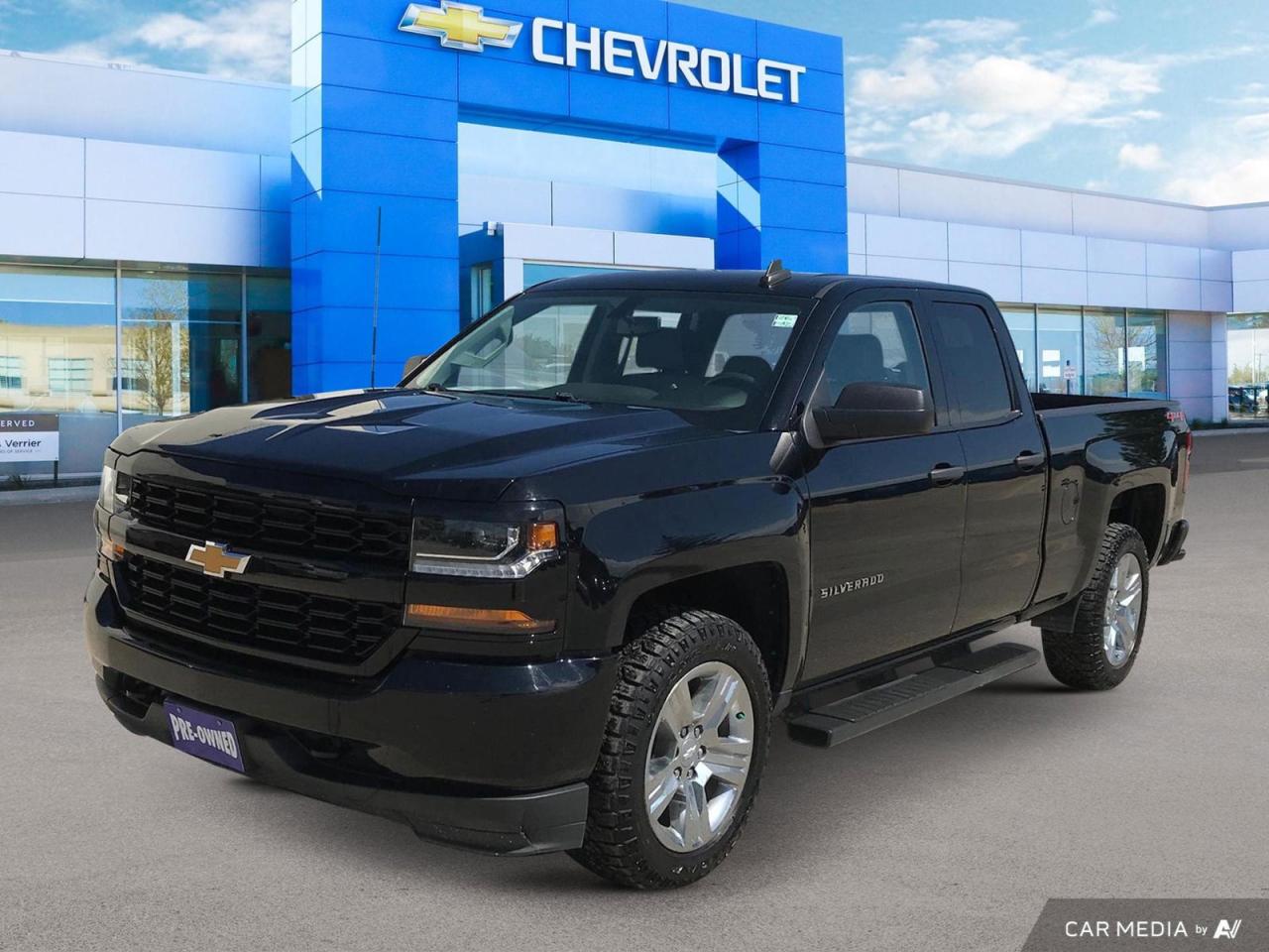Used 2019 Chevrolet Silverado 1500 Custom 5.3L V8 | Double Cab for sale in Winnipeg, MB