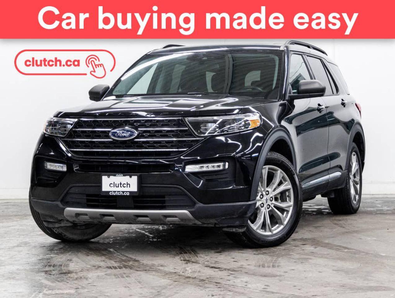 Used 2020 Ford Explorer XLT 4WD w/ Apple CarPlay, Panoramic Moonroof, Nav for sale in Toronto, ON