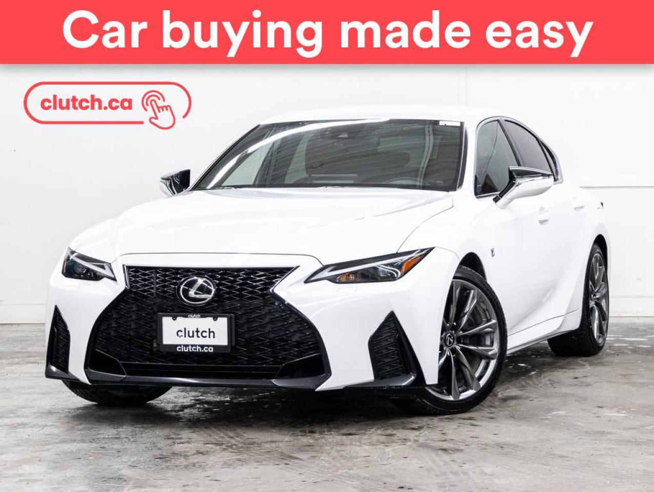 Used 2021 Lexus IS 300 AWD w/ Apple CarPlay & Android Auto, Heated Front Seats, Ventilated Front Seats for sale in Toronto, ON