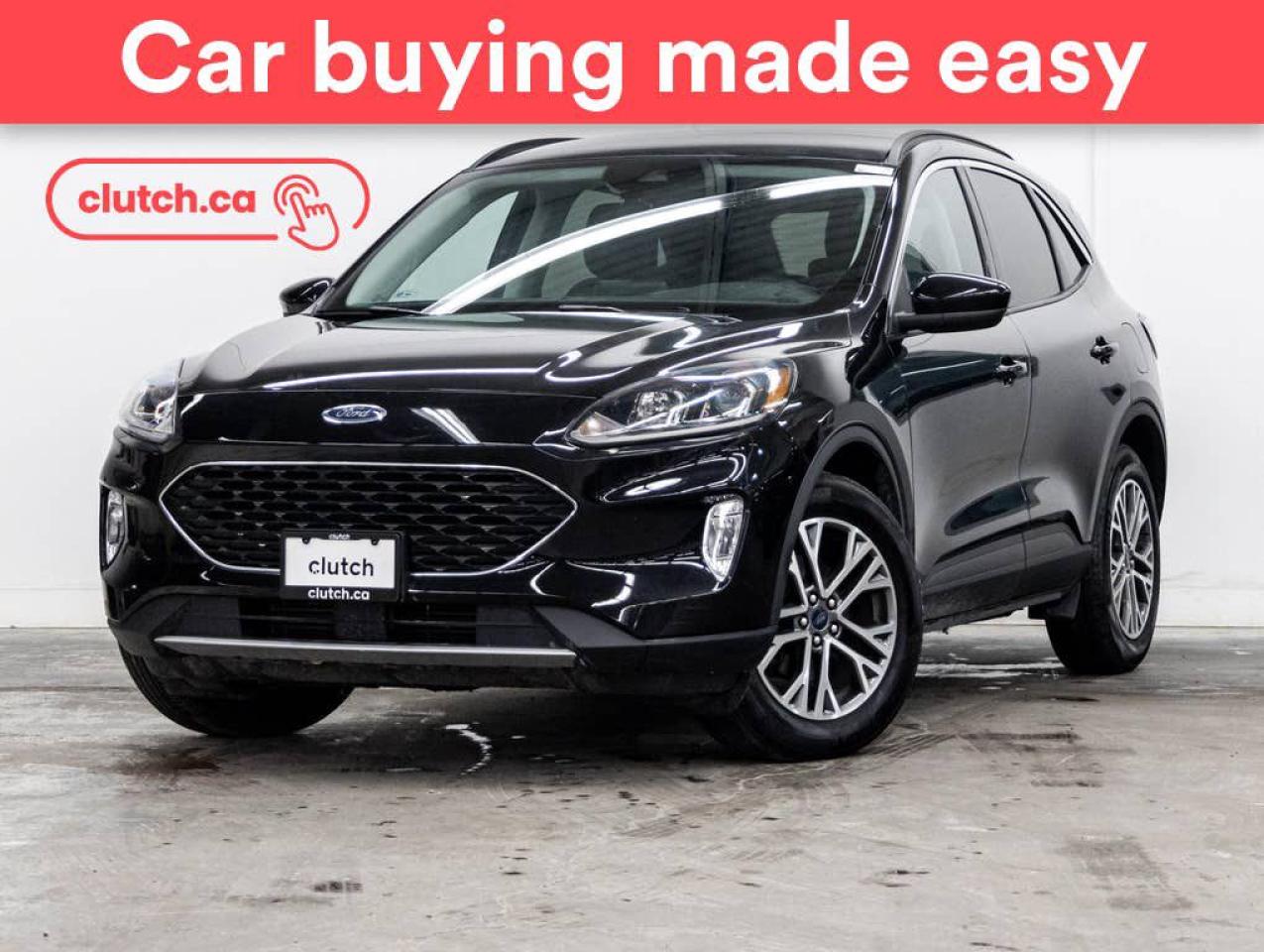 Used 2021 Ford Escape SEL AWD w/Heated Front Seats, Bluetooth, Rearview Cam for sale in Toronto, ON