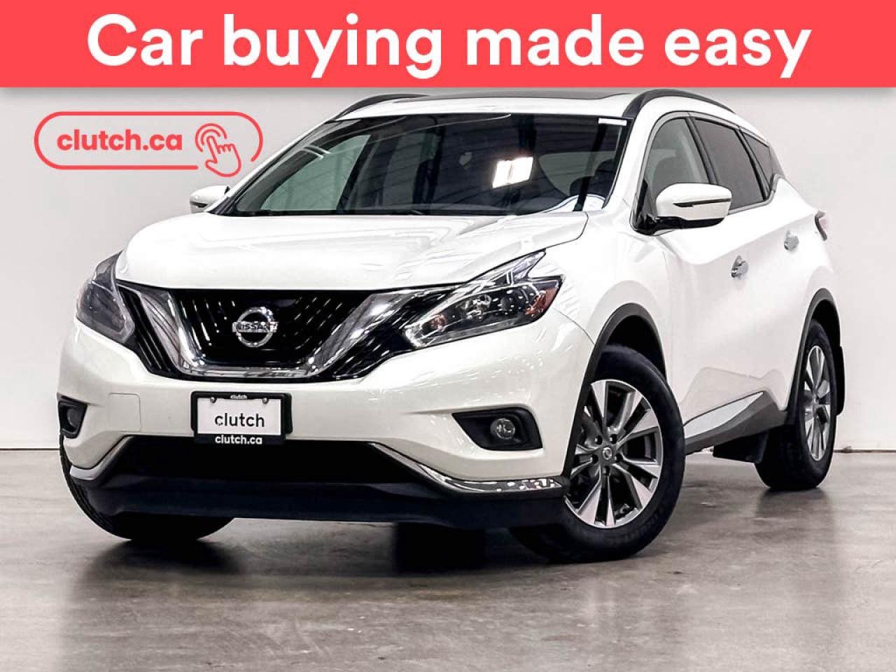 Used 2018 Nissan Murano SV AWD w/ Apple CarPlay, Heated Front Seats, Rearview Cam for sale in Toronto, ON