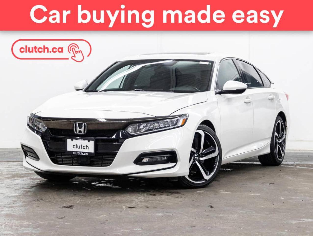 Used 2018 Honda Accord Sport w/Apple Carplay & Android Auto, Heated Front Seats, Backup Cam for sale in Toronto, ON
