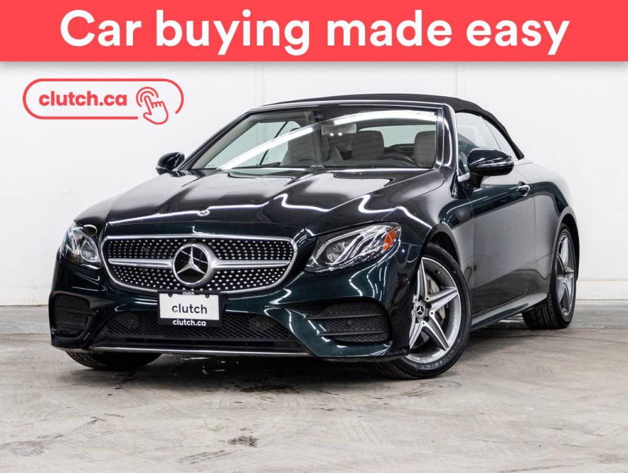 Used 2019 Mercedes-Benz E-Class E 450 4MATIC AWD w/Apple CarPlay & Android Auto, Heated Front Seats, Backup Cam for sale in Toronto, ON