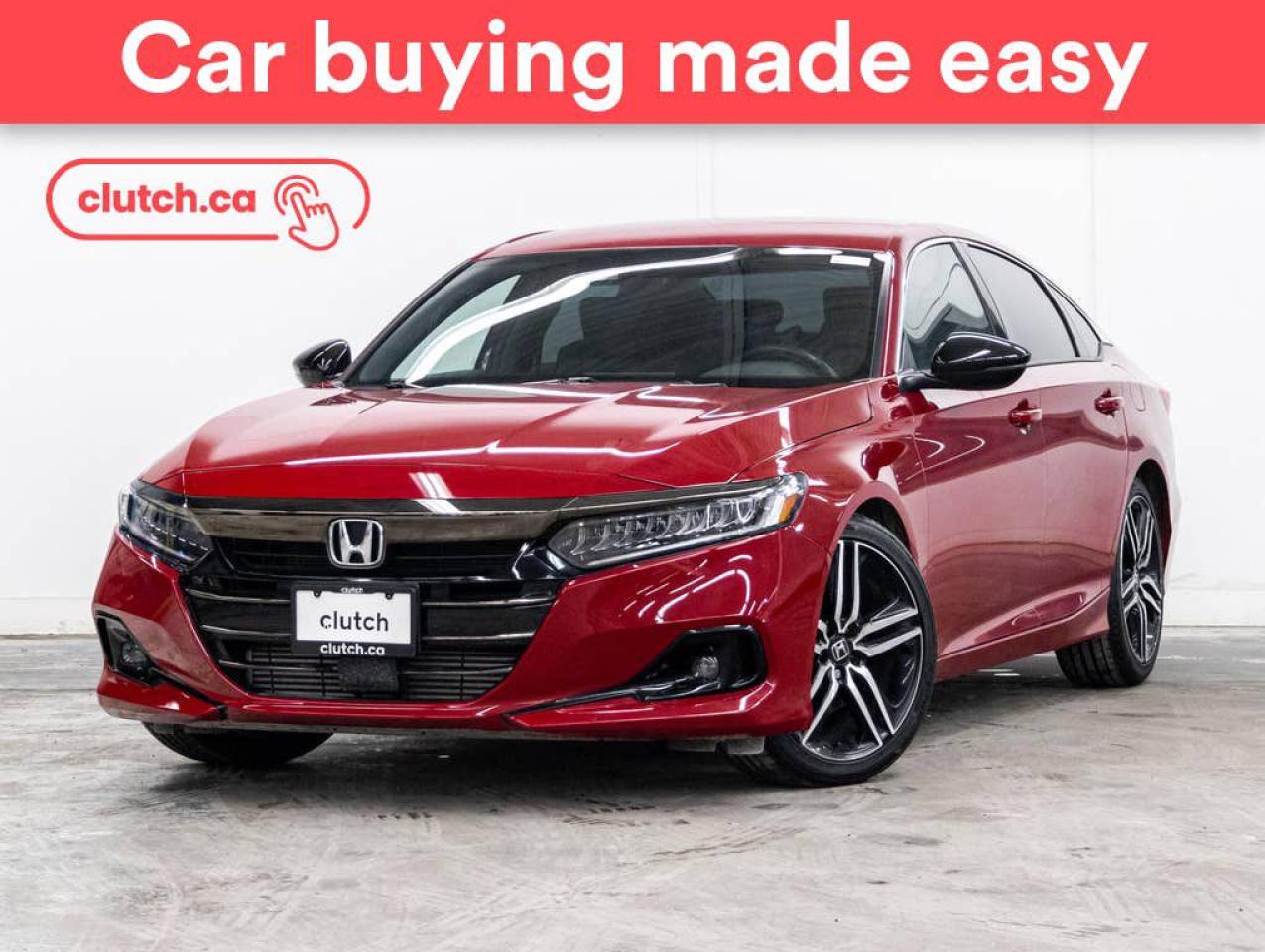 Used 2021 Honda Accord SE w/Apple CarPlay & Android Auto, Heated Front Seats, Backup Cam for sale in Toronto, ON