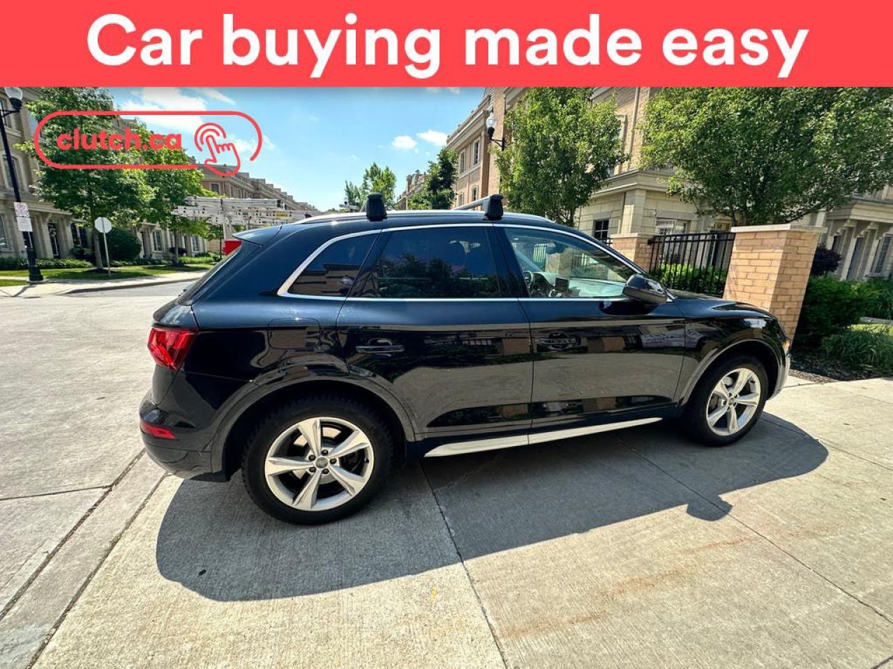 Used 2018 Audi Q5 Progressiv AWD w/ Apple CarPlay, Heated Front Seats, Rearview Cam for sale in Toronto, ON