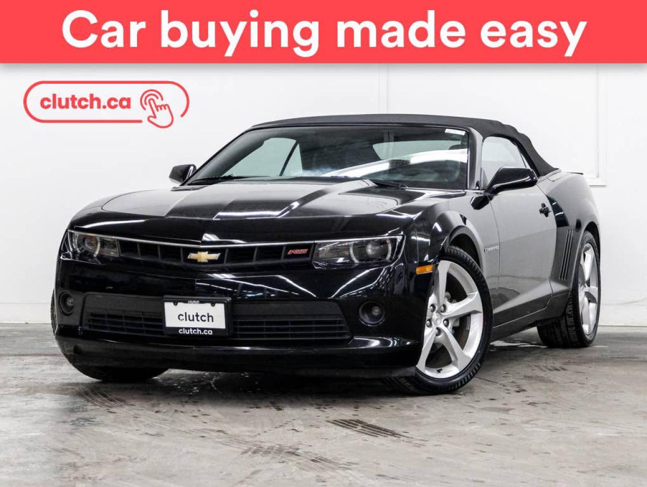 Used 2015 Chevrolet Camaro 2LT w/ Heated Front Seats, Rearview Cam, Bluetooth for sale in Toronto, ON