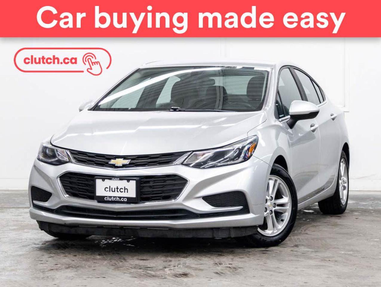 Used 2016 Chevrolet Cruze LT w/ Convenience Pkg w/ Apple CarPlay & Android Auto, Heated Front Seats, Rearview Cam for sale in Toronto, ON
