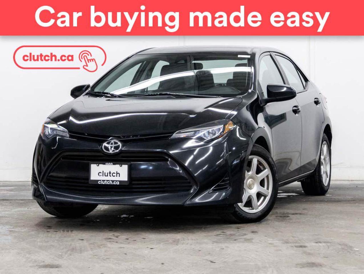 Used 2017 Toyota Corolla LE w/ Heated Front Seats, Rearview Cam, Bluetooth for sale in Toronto, ON