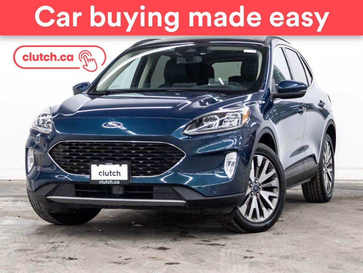 Used 2020 Ford Escape Titanium Hybrid AWD w/ Front Heated Seats, Rearview Cam, Dual Zone Climate Control for sale in Toronto, ON