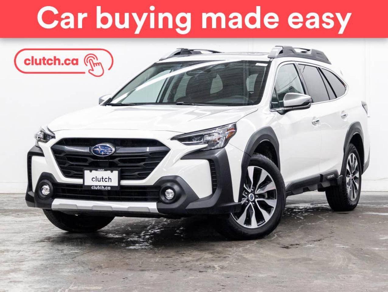 Used 2023 Subaru Outback Premier XT AWD w/ Apple CarPlay & Android Auto, Power Moonroof, Nav for sale in Toronto, ON