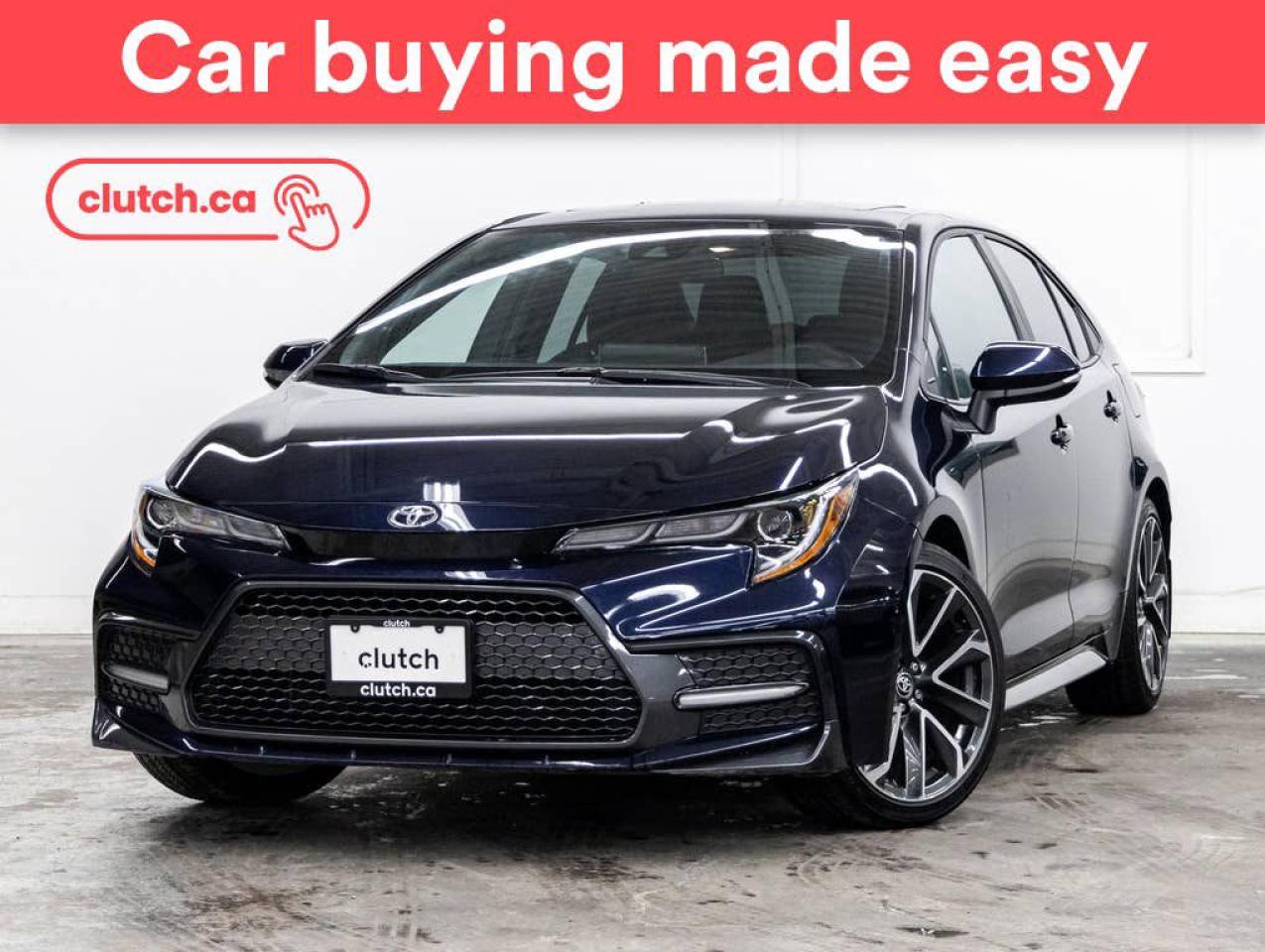 Used 2022 Toyota Corolla SE w/ Upgrade Pkg w/Apple CarPlay & Android Auto, Heated Front Seats, Backup Cam for sale in Toronto, ON