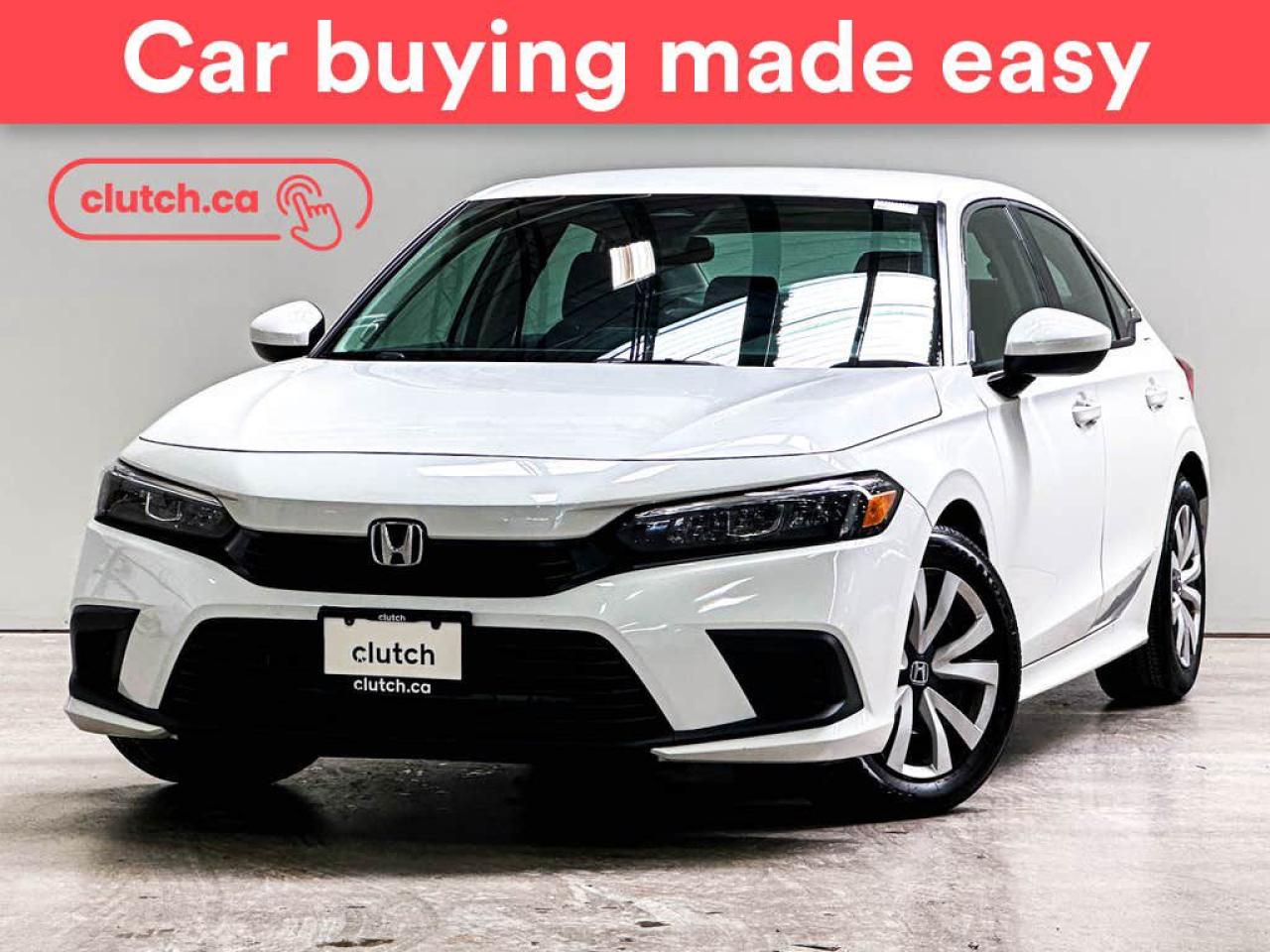 Used 2022 Honda Civic LX w/ Apple CarPlay, Heated Front Seats, Rearview Cam for sale in Toronto, ON