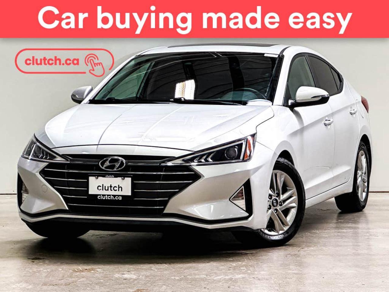 Used 2019 Hyundai Elantra Preferred w/ Sun & Safety Pkg. w/ Apple CarPlay, Heated Front Seats, Rearview Cam for sale in Toronto, ON
