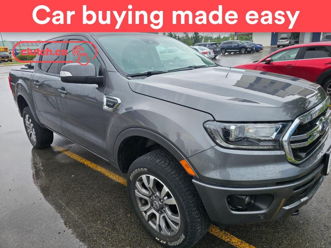 Used 2021 Ford Ranger Lariat SuperCrew 5 ft 4x4 w/ Apple CarPlay, Heated Front Seats, Rearview Cam for sale in Toronto, ON