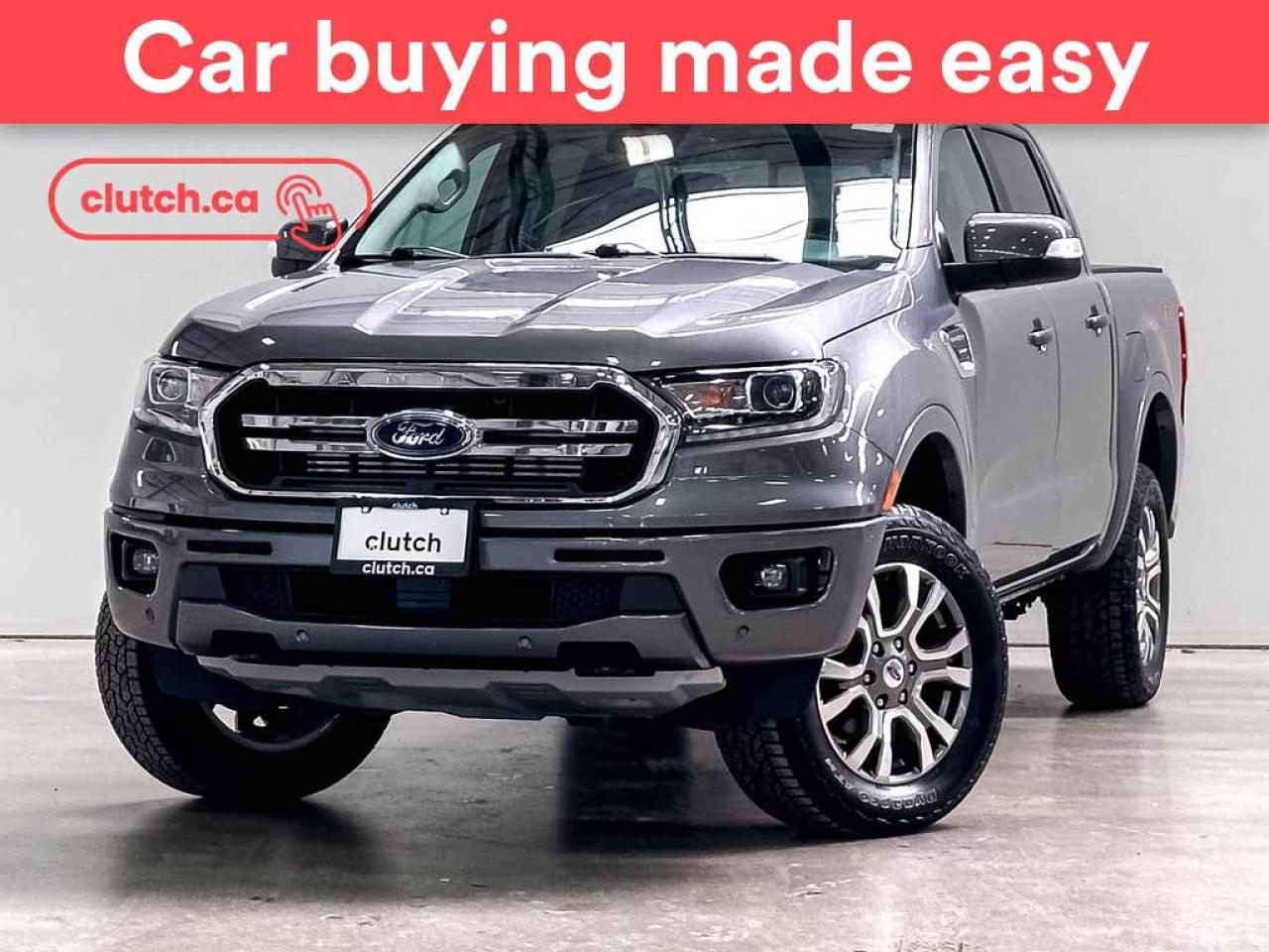 Used 2021 Ford Ranger Lariat SuperCrew 5 ft 4x4 w/ Apple CarPlay, Heated Front Seats, Rearview Cam for sale in Toronto, ON