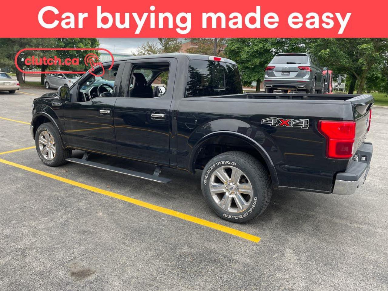 Used 2020 Ford F-150 Lariat SuperCrew 5 1/2 ft 4x4 w/ Apple CarPlay, Heated Front Seats, Rearview Cam for sale in Toronto, ON
