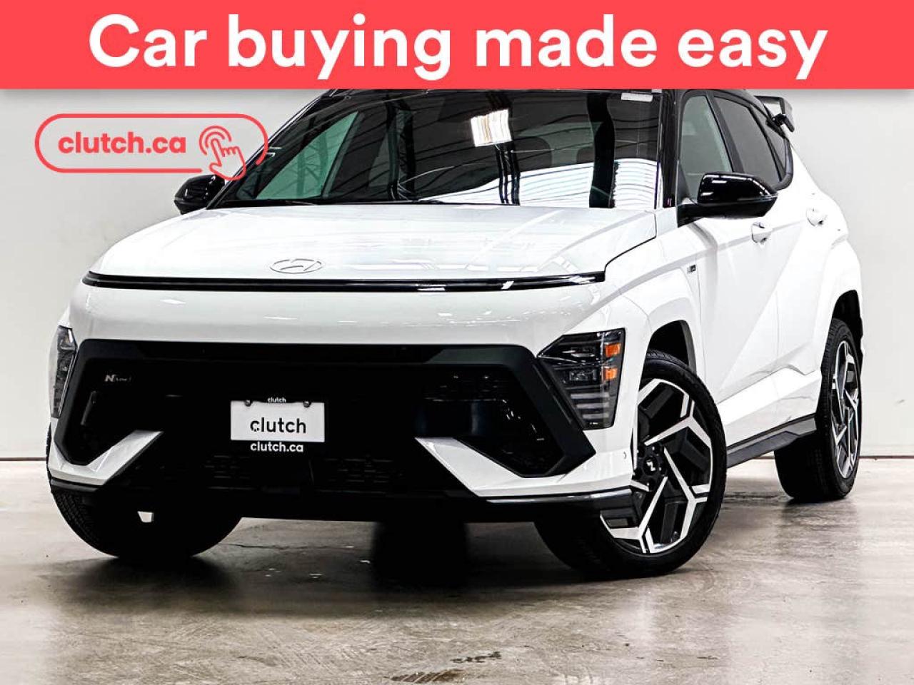 Used 2024 Hyundai KONA N-Line Ultimate AWD w/ Apple CarPlay, Heated Front Seats, Rearview Cam for sale in Toronto, ON