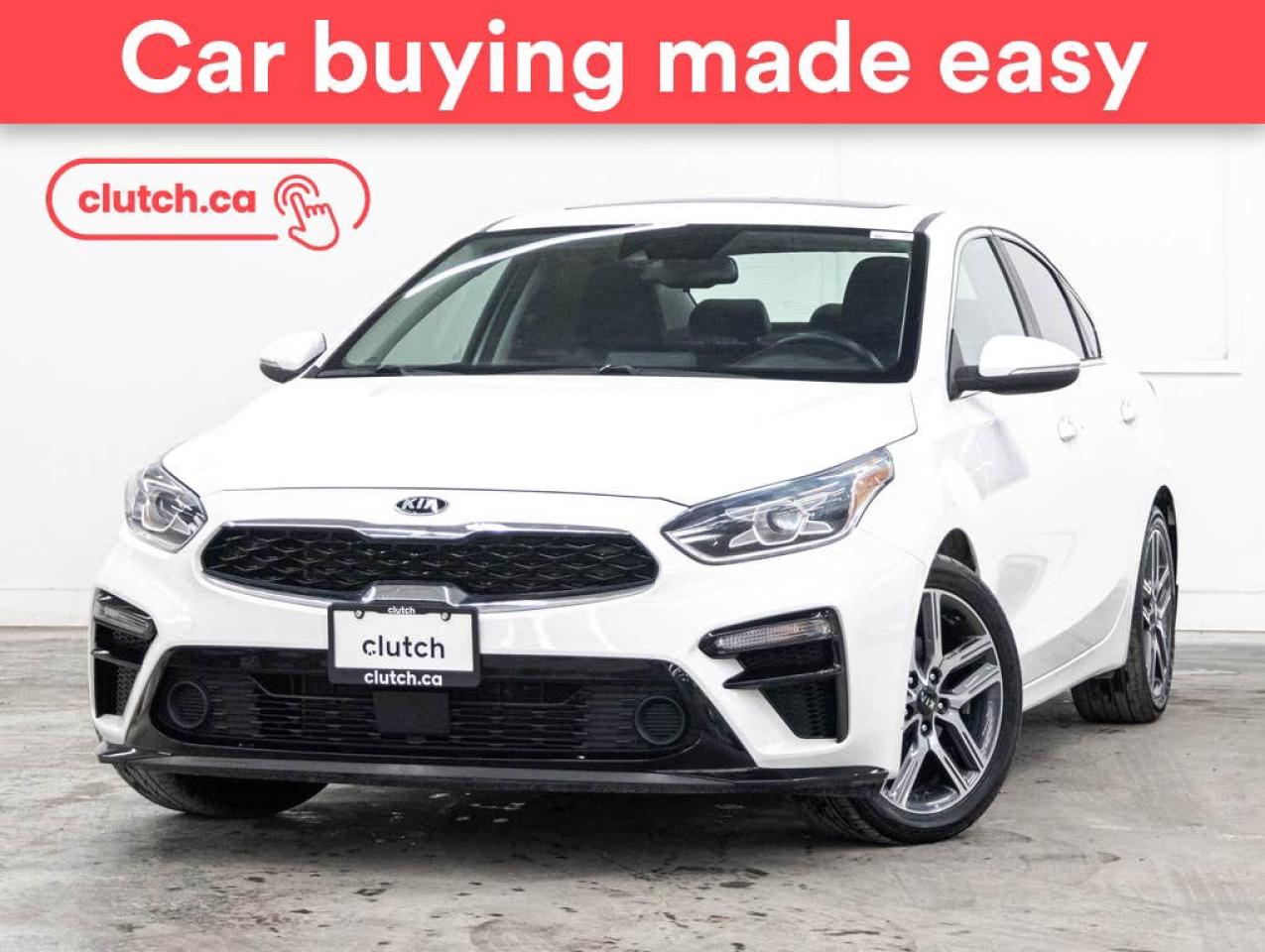 Used 2019 Kia Forte EX Premium w/ Apple CarPlay & Android Auto, Rearview Cam, Dual Zone Climate Control for sale in Toronto, ON