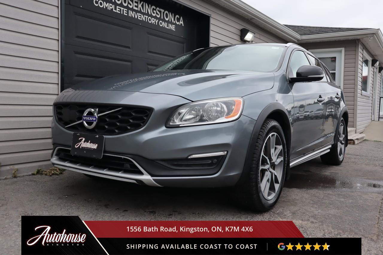 Used 2017 Volvo V60 Cross Country T5 Premier LEATHER - SUNROOF - NAV for sale in Kingston, ON