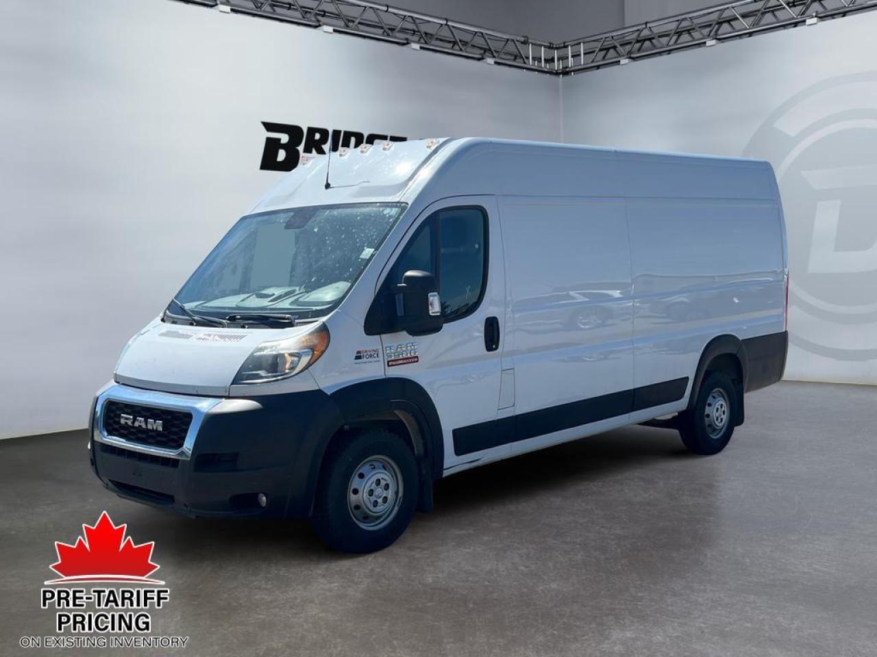 Used 2021 RAM 3500 ProMaster High Roof 159 WB - Blind Spot Monitoring - Double Passenger Seat - Wood Floor - Premium Appearance Pkg - Heavy - Duty Suspension Pkg for sale in Lethbridge, AB