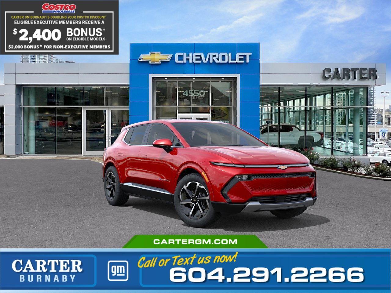 New 2025 Chevrolet Equinox EV LT FWD | Double Costco Bonus: Up to $2,400! for sale in Burnaby, BC