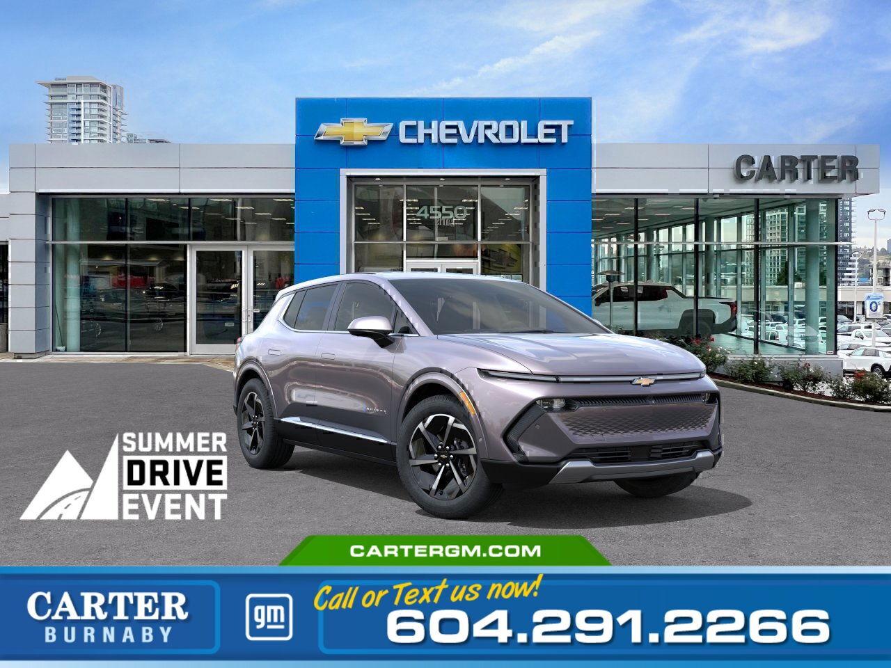 New 2025 Chevrolet Equinox EV LT FWD | PREFERRED EQUIPMENT/THEFT DETERRENT SYS for sale in Burnaby, BC