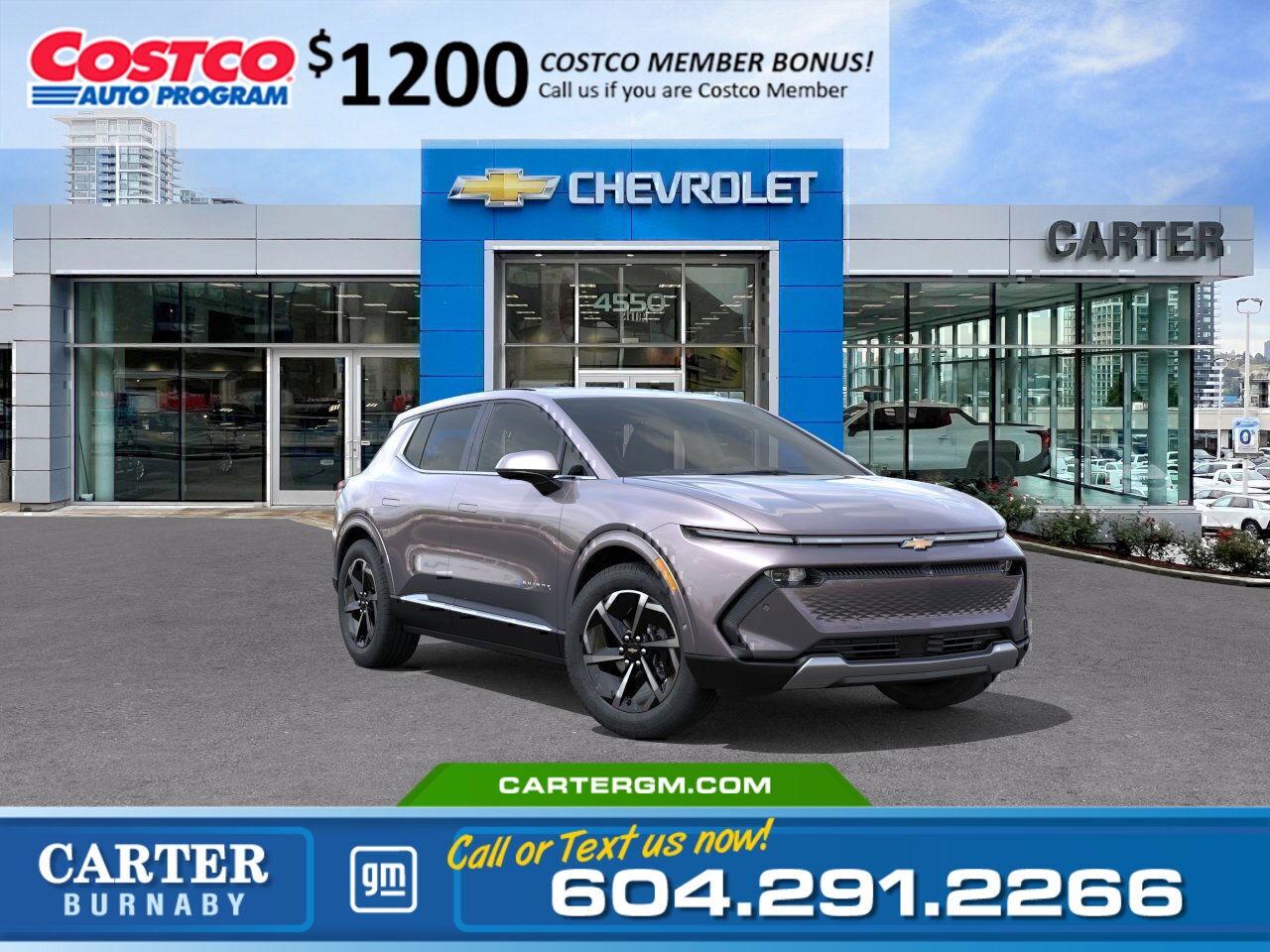 New 2025 Chevrolet Equinox EV LT FWD | PREFERRED EQUIPMENT/THEFT DETERRENT SYS for sale in Burnaby, BC