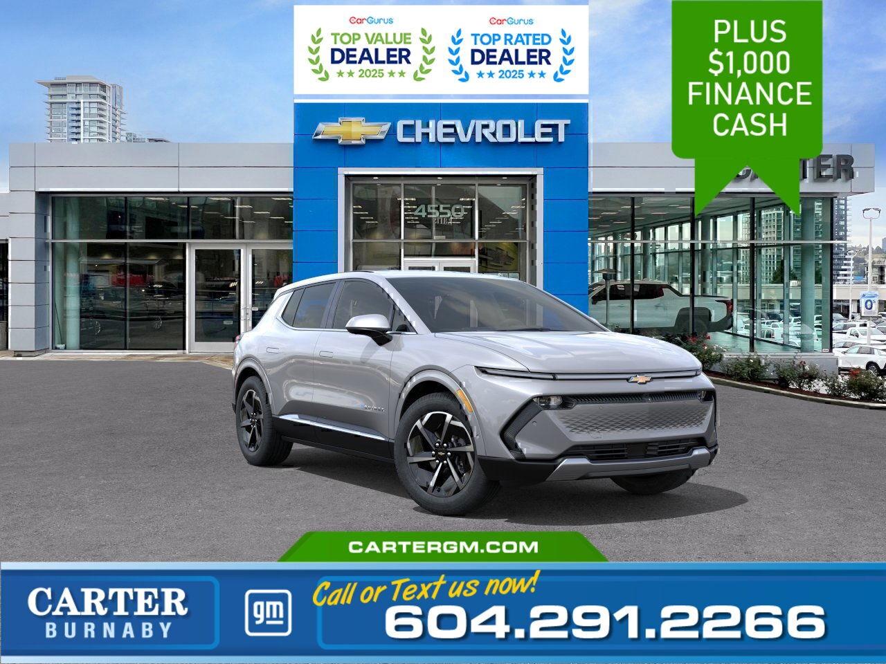 New 2025 Chevrolet Equinox EV LT FWD | Double Costco Bonus: Up to $2,400! for sale in Burnaby, BC