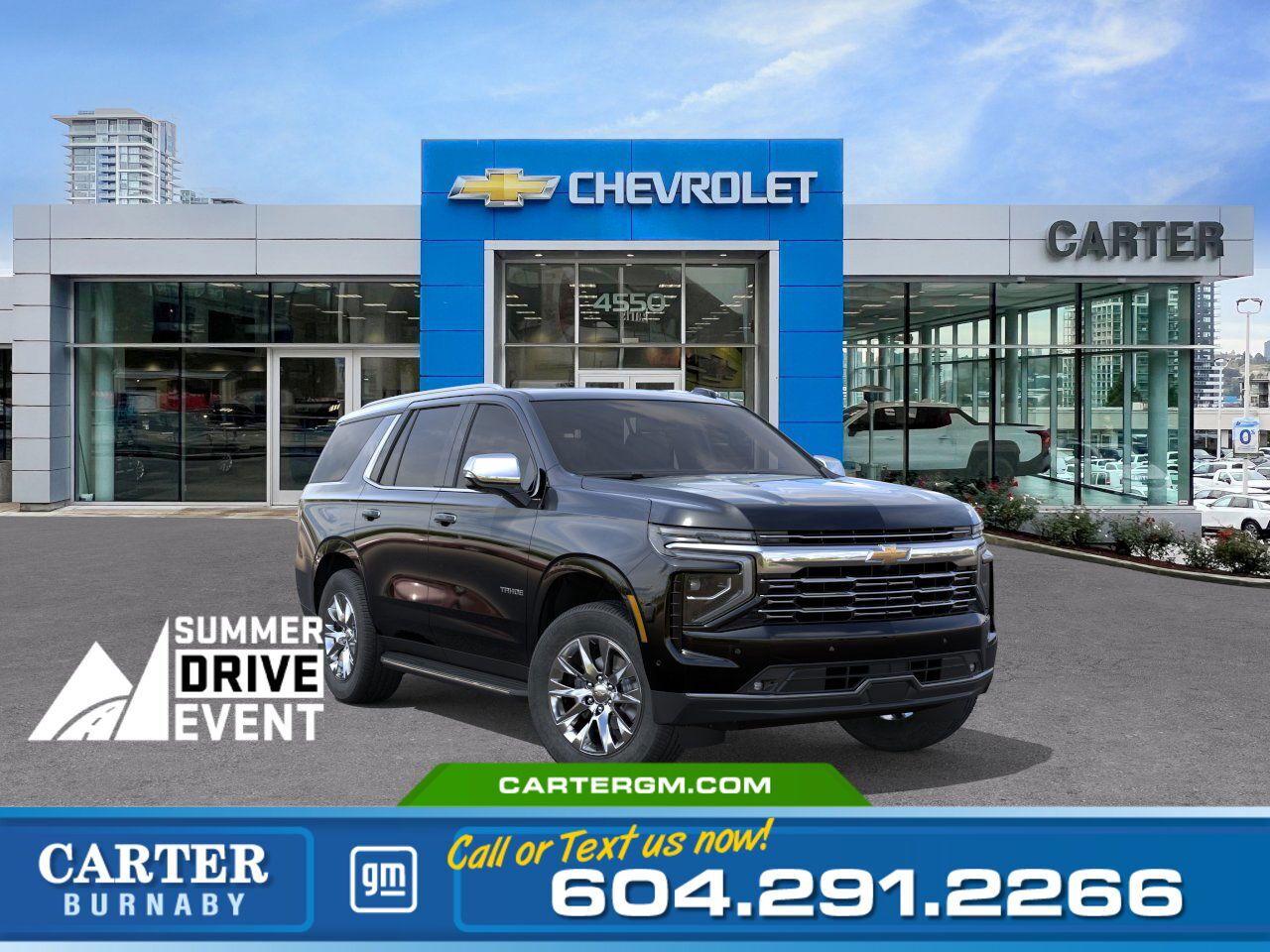 New 2025 Chevrolet Tahoe  for sale in Burnaby, BC
