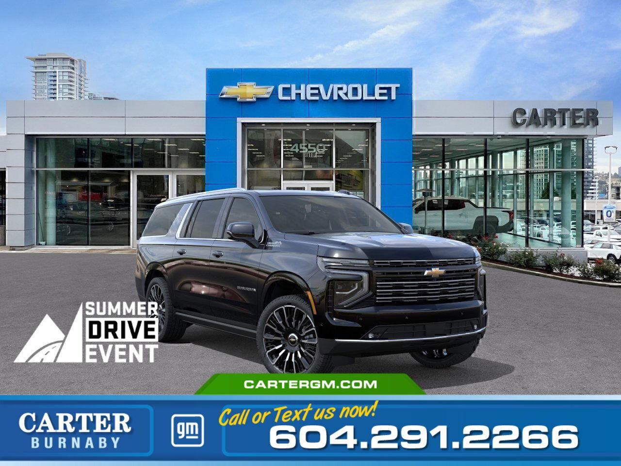 New 2025 Chevrolet Suburban  for sale in Burnaby, BC