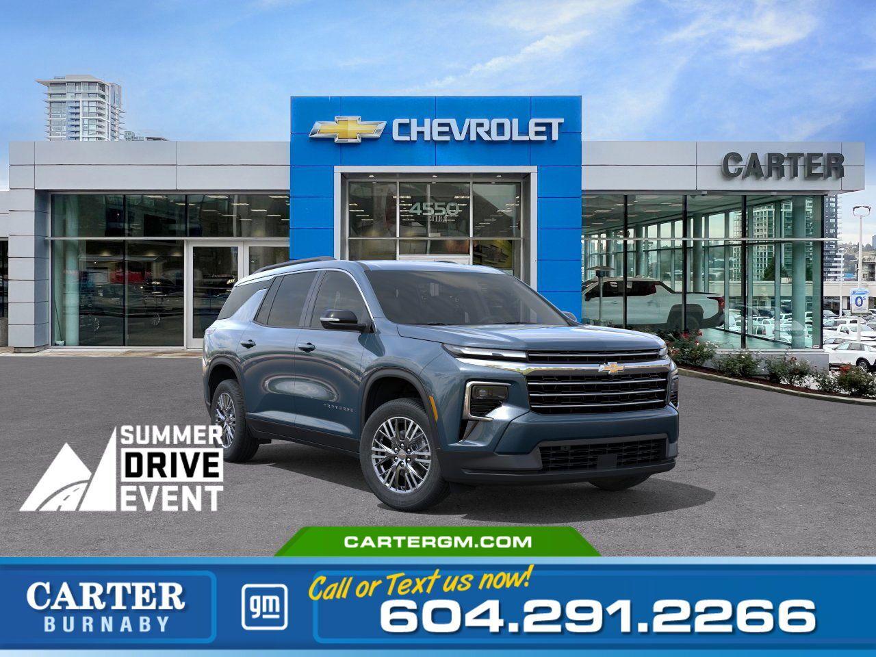 New 2025 Chevrolet Traverse  for sale in Burnaby, BC