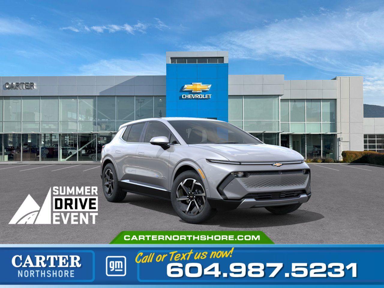 New 2025 Chevrolet Equinox EV for sale in North Vancouver, BC