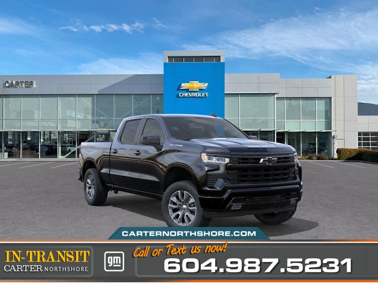 New 2025 Chevrolet Silverado 1500 RST 4WD | Z71 Off-Road Pkg/Skid Plates/Trailer Pk for sale in North Vancouver, BC
