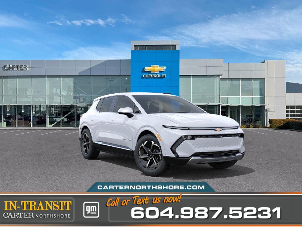 New 2025 Chevrolet Equinox EV 2LT AWD | Heated Steering/HD Cam/Adpt Cruise for sale in North Vancouver, BC