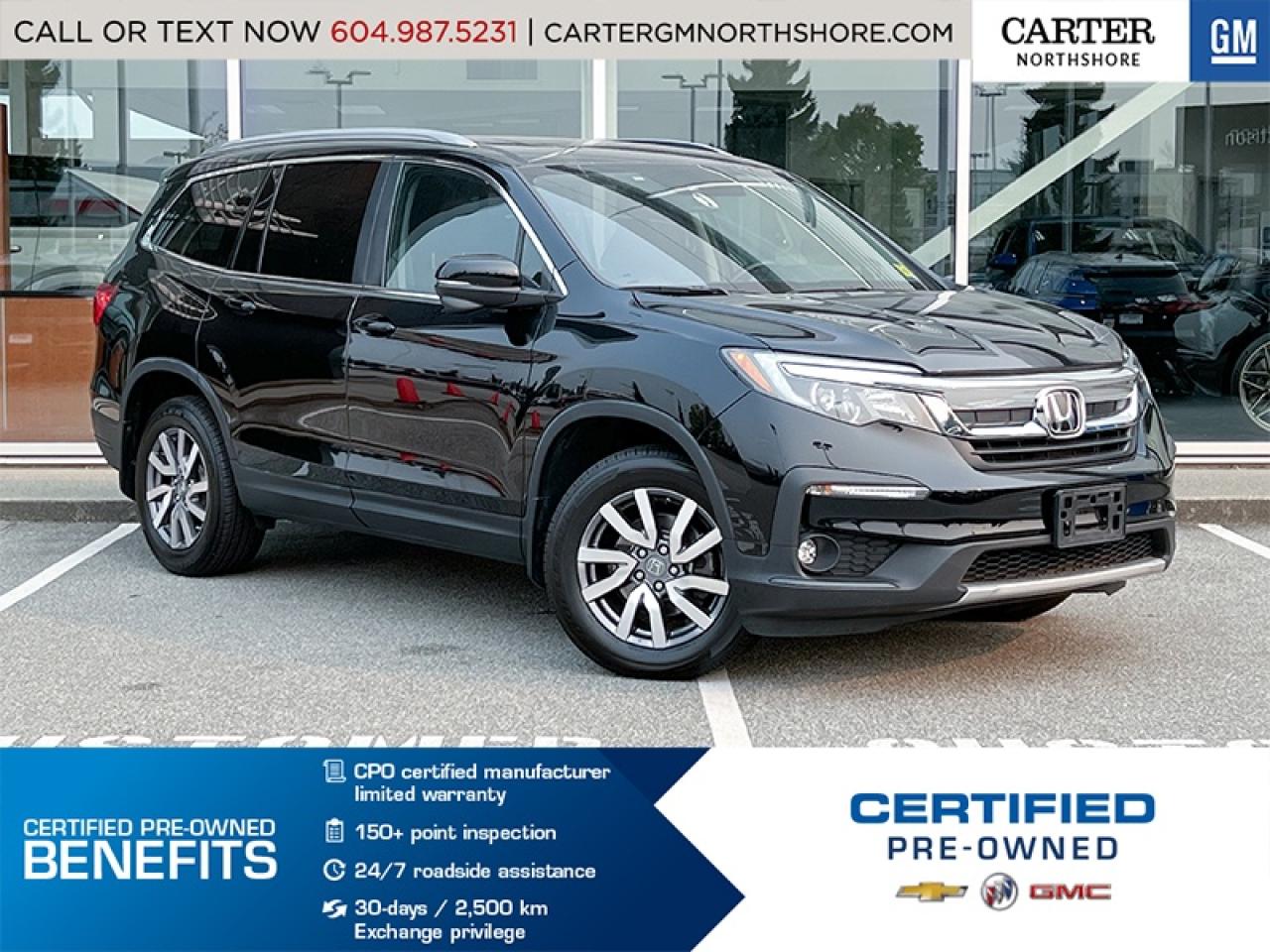 Used 2021 Honda Pilot EX-L AWD | Sunroof/Navigation/Pwr Liftgate/Leather for sale in North Vancouver, BC