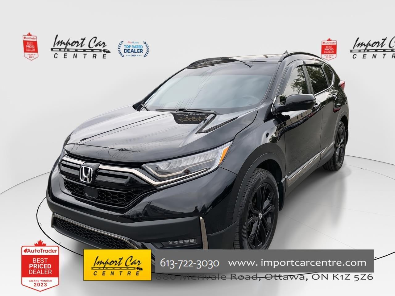 Used 2021 Honda CR-V Black Edition BLACK EDITION!!  LEATHER, PANO. ROOF for sale in Ottawa, ON